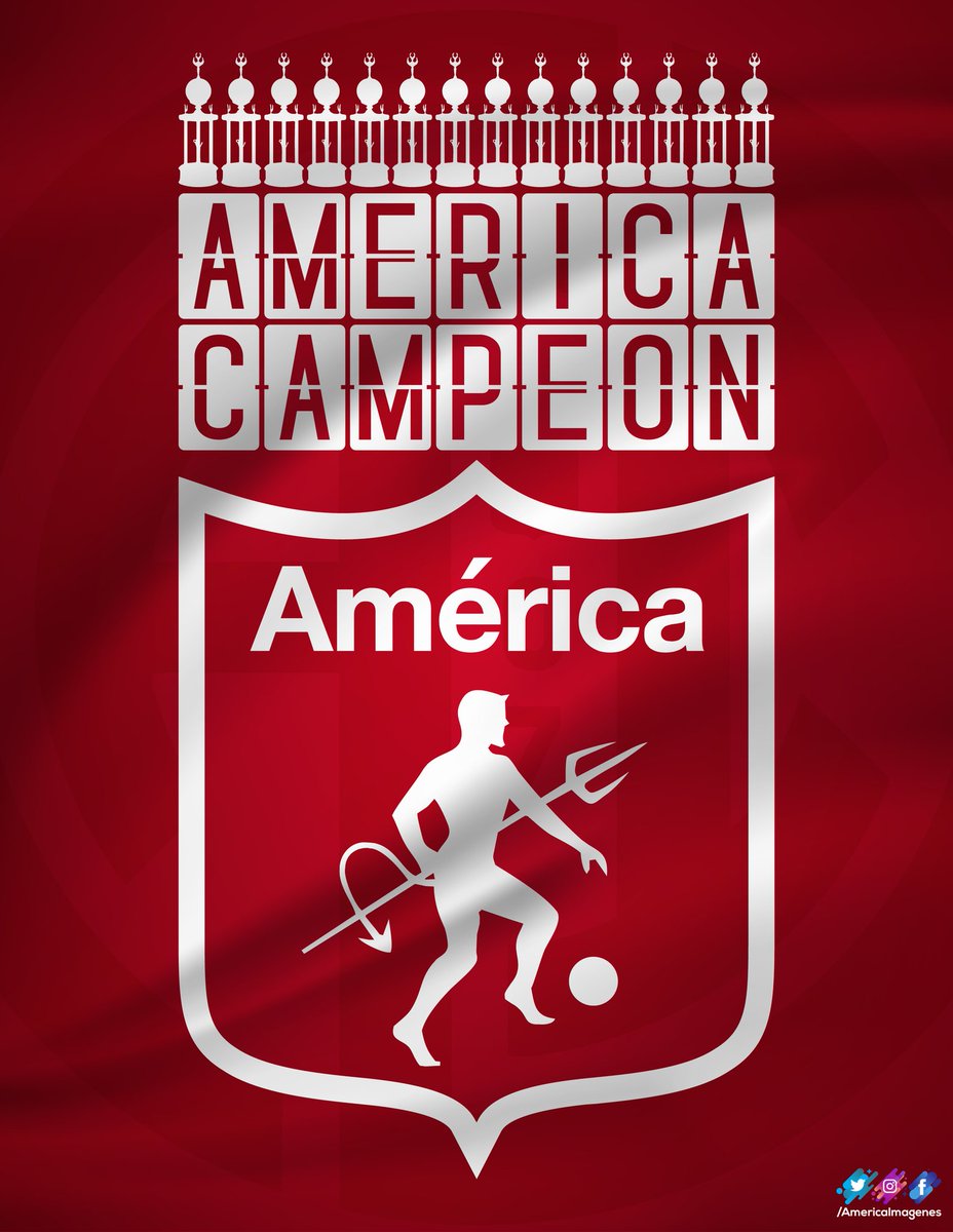 Saluden al Campeón.. saluden al AMÉRICA 

A  M  É  R  I  C  A   

C
A
M
P
E
Ó
N

América CAMPEÓN

#TorneoESPN
#PαsισηԂeυηρuebℓσ ⚽ Ψ
#YDaleRojoDale 👹