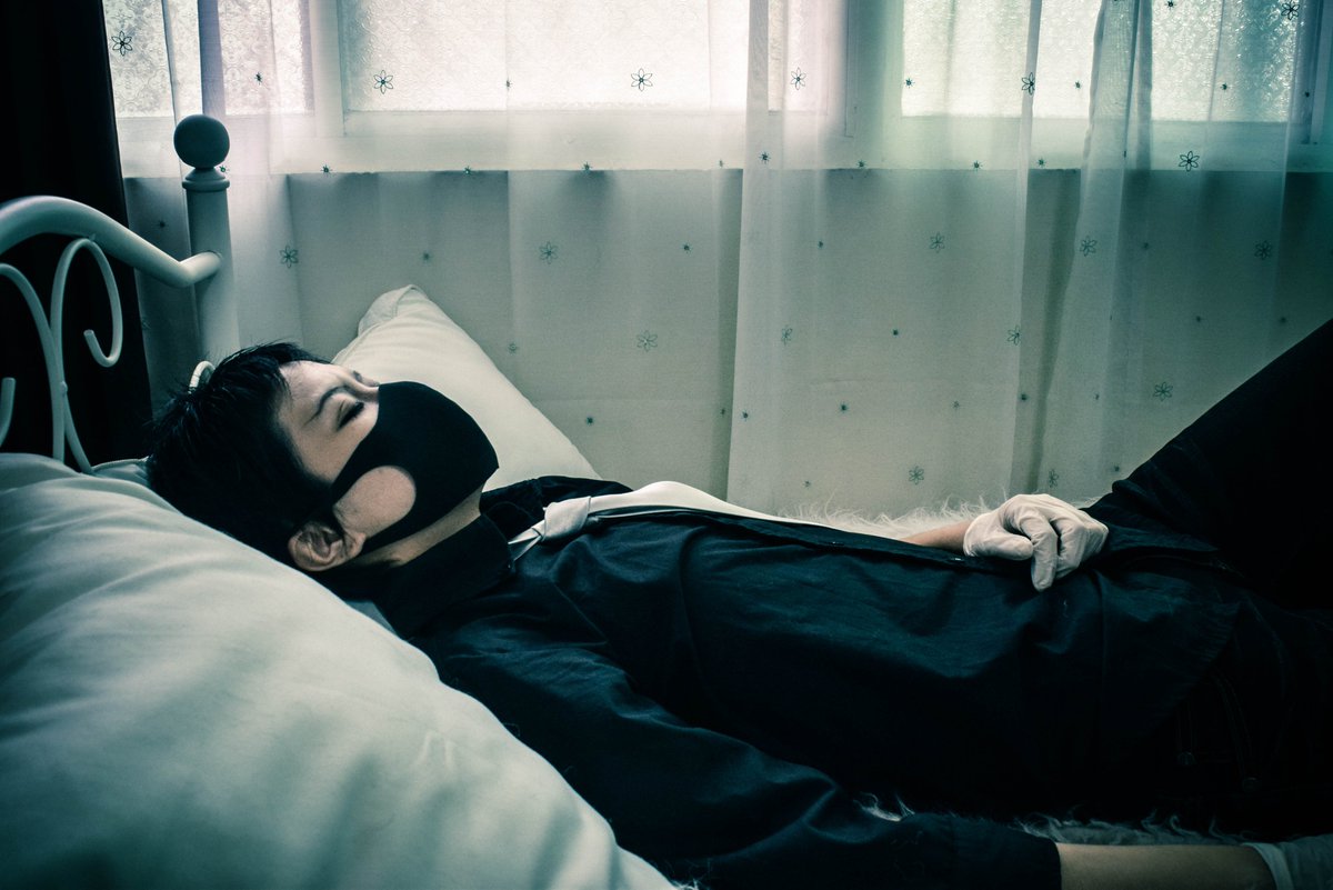 Raccooneros's tweet photo. 【cosplay】
#overhaul #治崎 #chisakikai 
#MyHeroAcademia  #cosplay https://t.co/2UPQmVAGx4