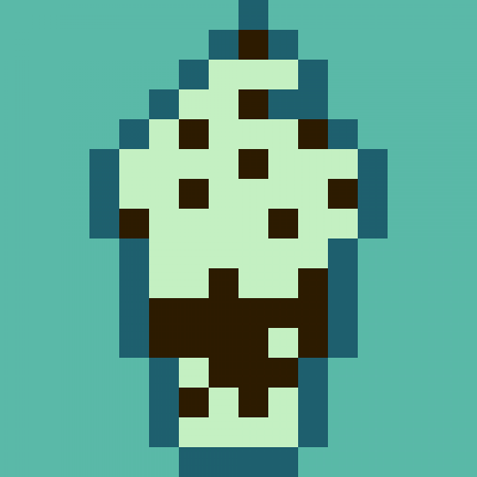 BotDrawings's tweet photo. milkshake de chocomenta 😋🥛🍫
//
mint chocolate milkshake 😋🥛🍫
✨✨✨✨✨
#pixelart #art #mistgb #retrogames #ドット絵 #aseprite https://t.co/T2rOo9E00s