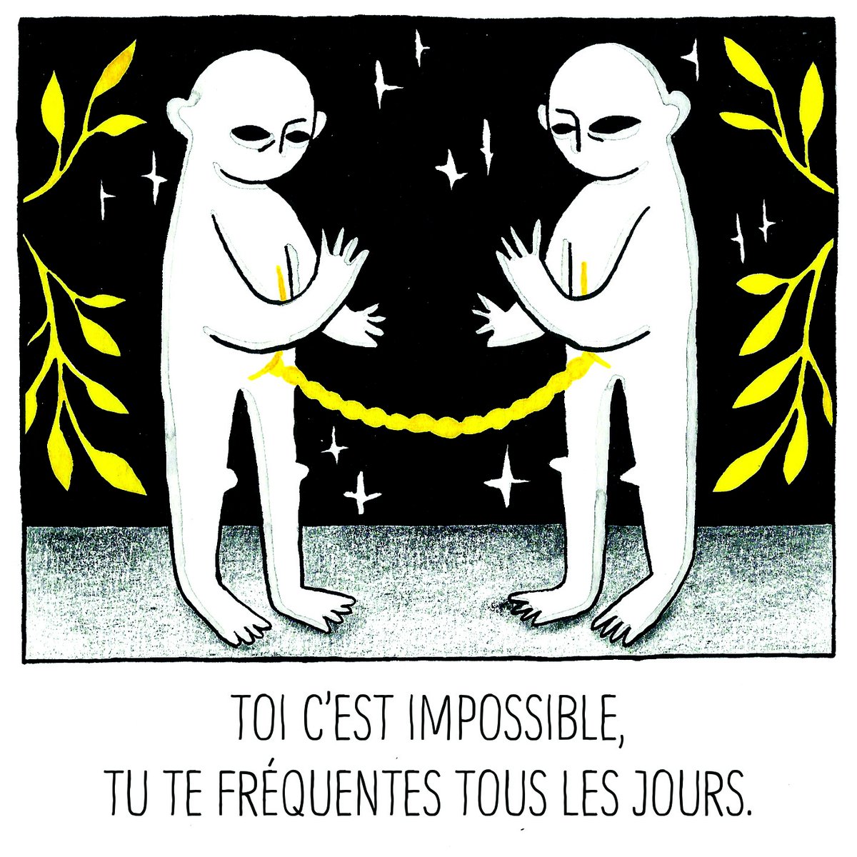 Lalligataure's tweet photo. Petit strip du soir; "Incapable" 🐍 https://t.co/p7KvJc6JEB