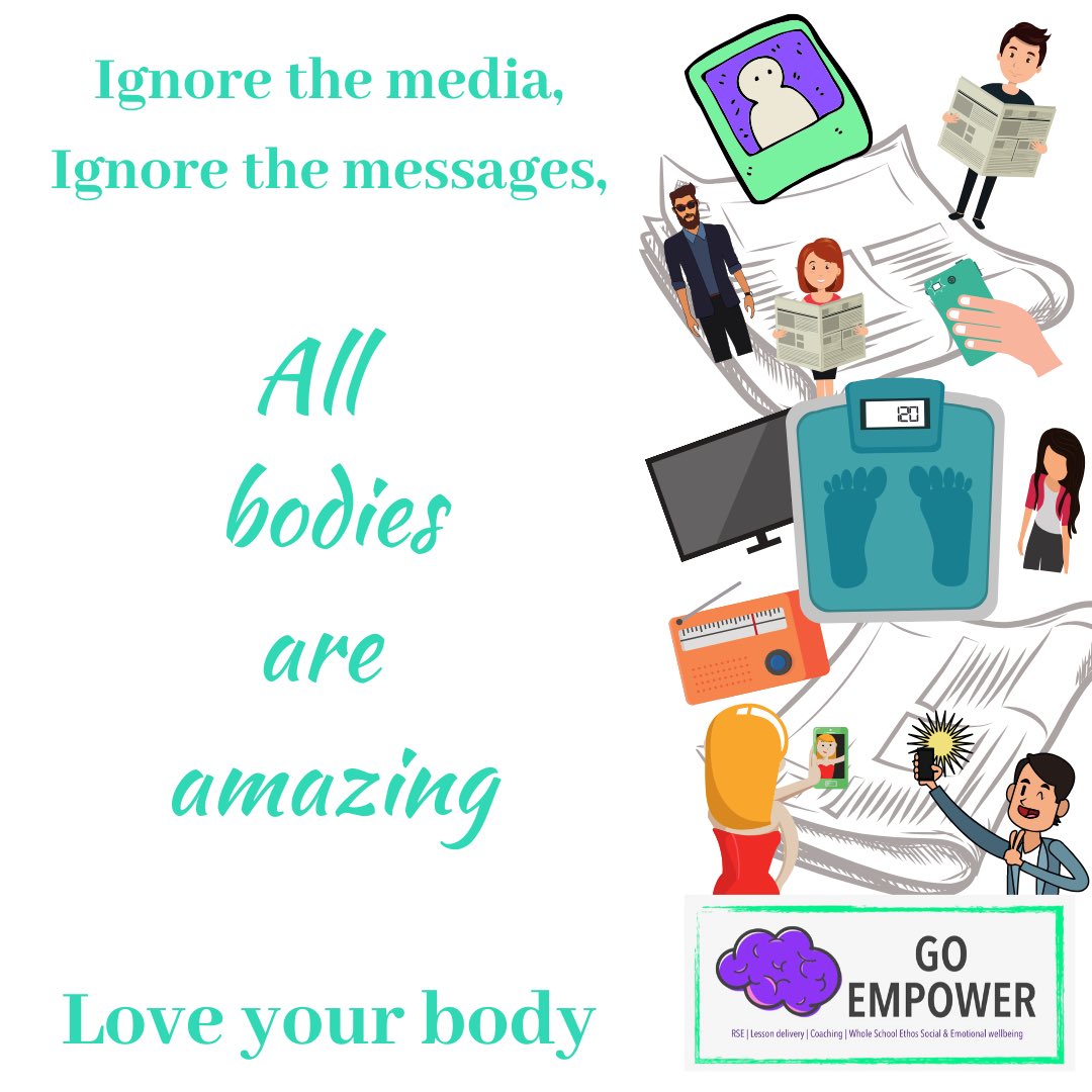 Mel_Standbrook's tweet image. #BodyImage - So many people focus on what they see in the media, January is the worst time of year for this. 
We need to start loving ourselves rather than comparing ourselves to others. 💗 yourself for who you are, not what you believe you should be
#Goempower #loveyourself 💗