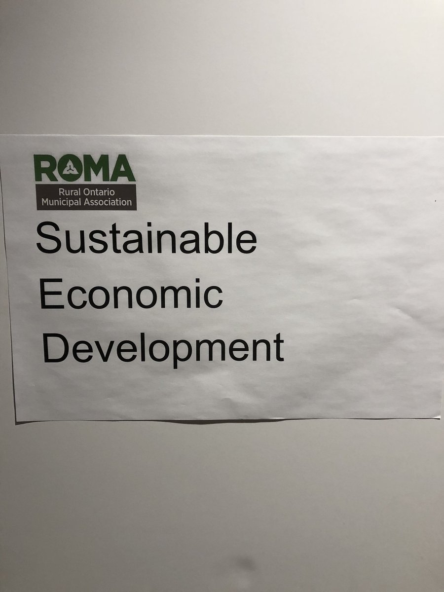 Really enjoying the first day @ROMA_Ont conference in #toronto - lots of discussion on #economic #development opportunities in #ruralontario - Waterpower can certainly contribute! @ONWaterpower #renewable #energy #aginginfrastructure #dams