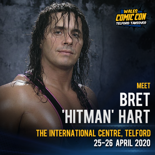 NEW MEDIA GUEST #WCC2020 - Bret "Hitman" Hart #WrestlingLegend