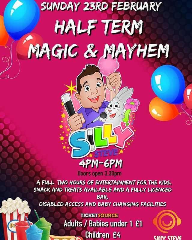 February Fun for all the Family with Silly Steve 😃#darlington #harrowgateclub #family #lovedarlo #shildon #bishopauckland #newtonaycliffe #catterick #kids #familyfun ift.tt/2NEG6dw