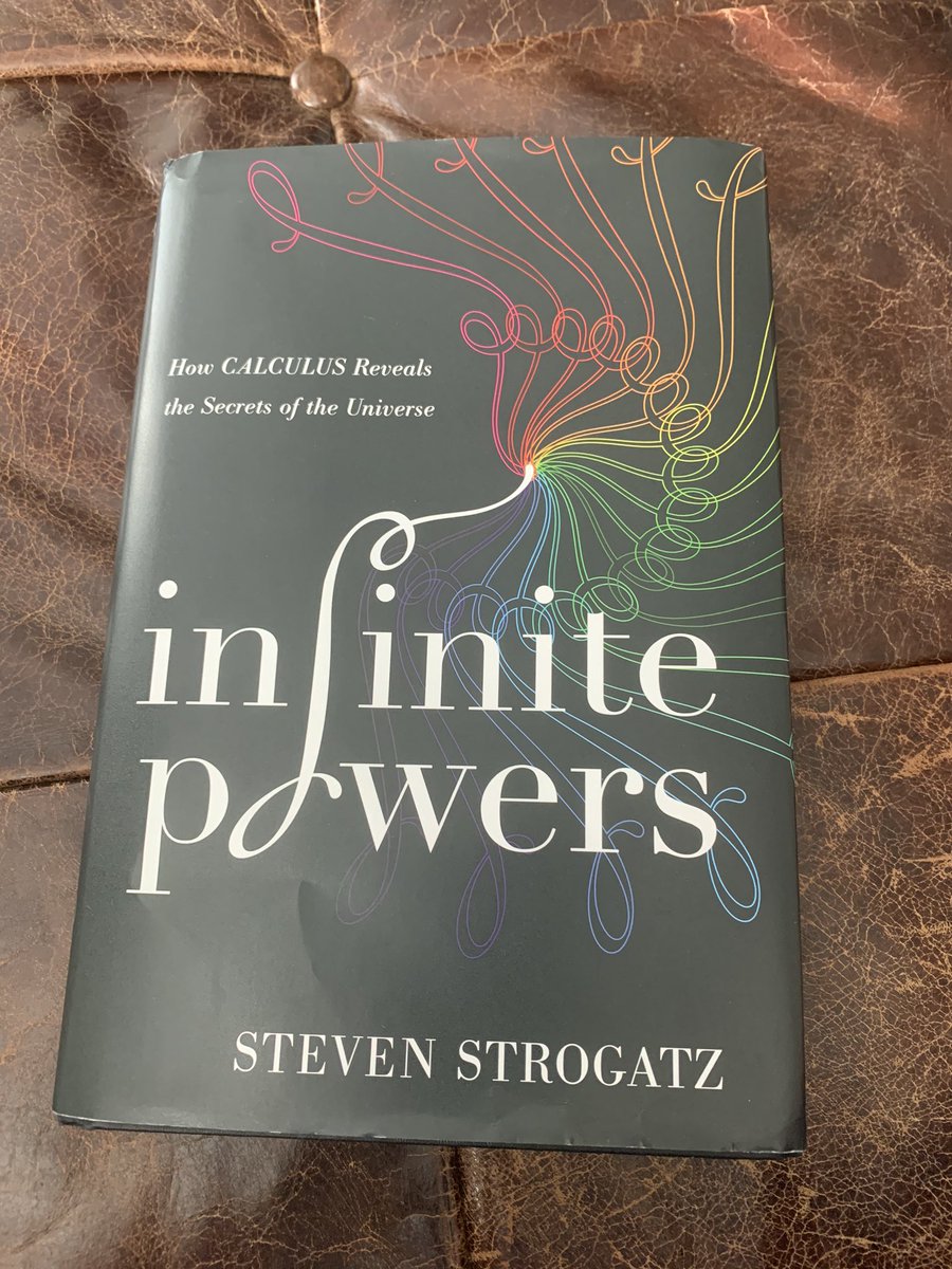 JohnsonLee's tweet image. “My goal in this book has been to show calculus as a whole, to give a feeling for its beauty, unity, and grandeur.” - @stevenstrogatz 

Great read! Thanks for reminding me what I love about math.

#MathMajors