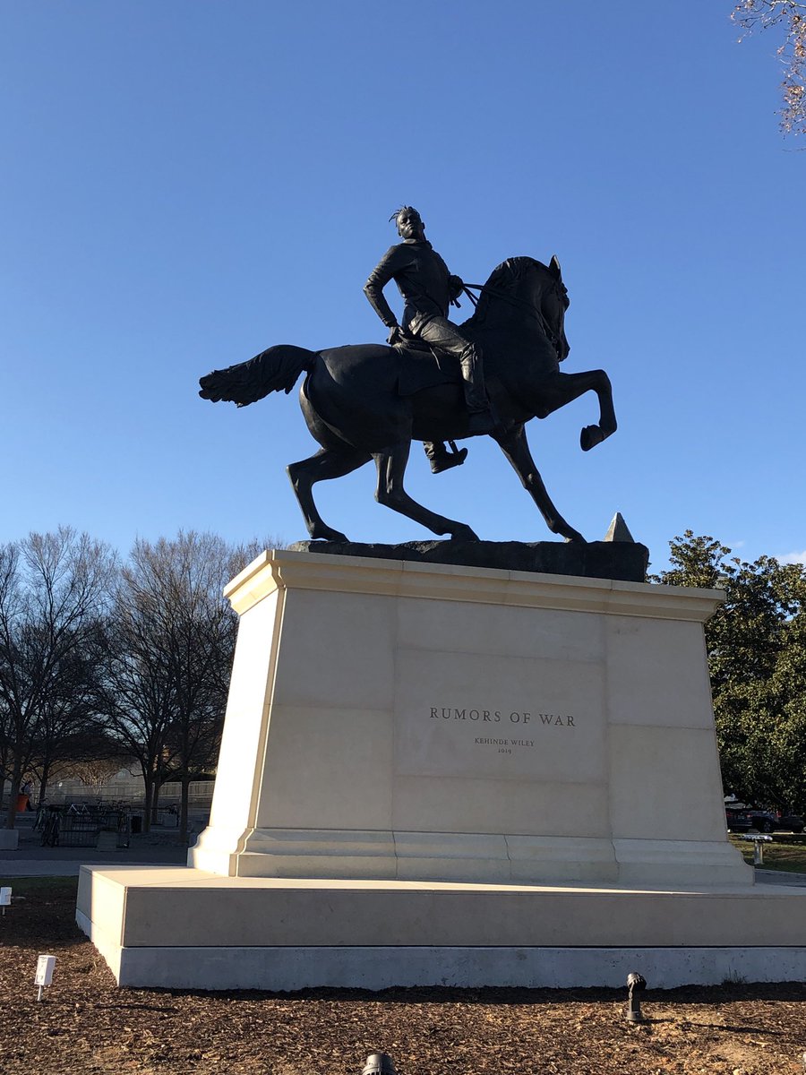 Spent an awesome day with my daughters visiting ⁦<a href="/VirginiaMuseum/">Virginia Museum of History & Culture</a> and ⁦@vmfa⁩ learning this MLK weekend how we stand on the shoulder of giants. Encourage all to see Determinded exhibit and K Wiley statue.  Simply amazing.