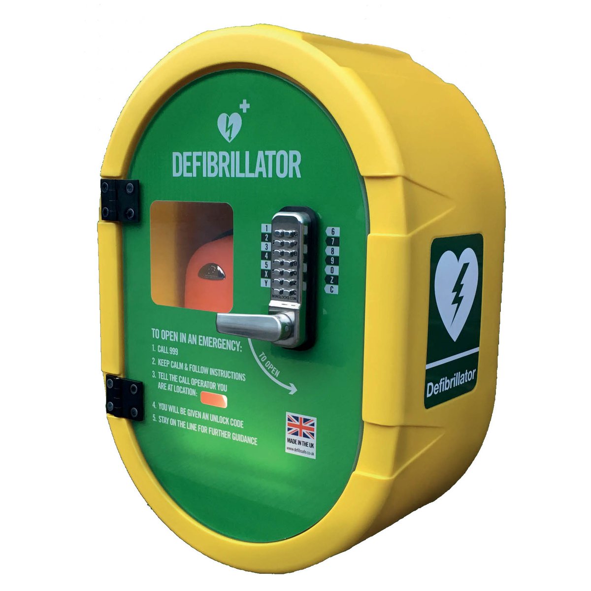 WealdenCFRs's tweet photo. Early defibrillation increases chances of survival for those in cardiac arrest! They are available to use at public access sites! We help to maintain them. You could help provide them! https://t.co/UZVfVLFnx1