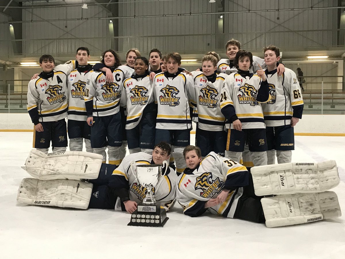 GLCup2020's tweet photo. The Whitby Wildcats Minor Bantam team are the champions of the 2020 Great Lakes Cup!!!! Congrats Boys! ⁦@GLCup2020⁩ ⁦@hplakers⁩ https://t.co/S03zWQcRzN