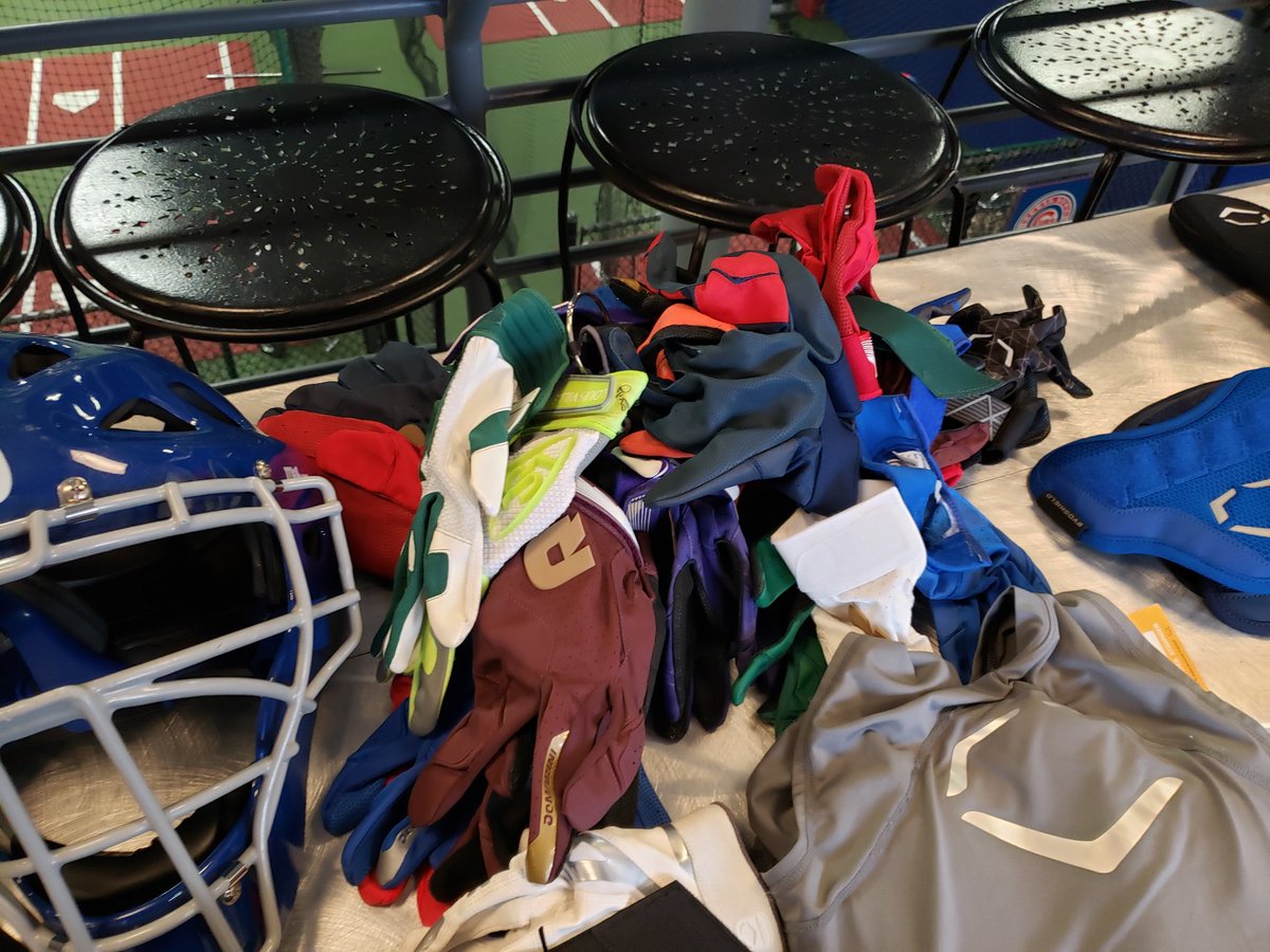 Last weekend we were happy to Wilson Sporting Goods come in for our fitting and equipment day. Kids really enjoyed checking out new bats, gloves, and more. 

 We are very thrilled for our partnership with Wilson.