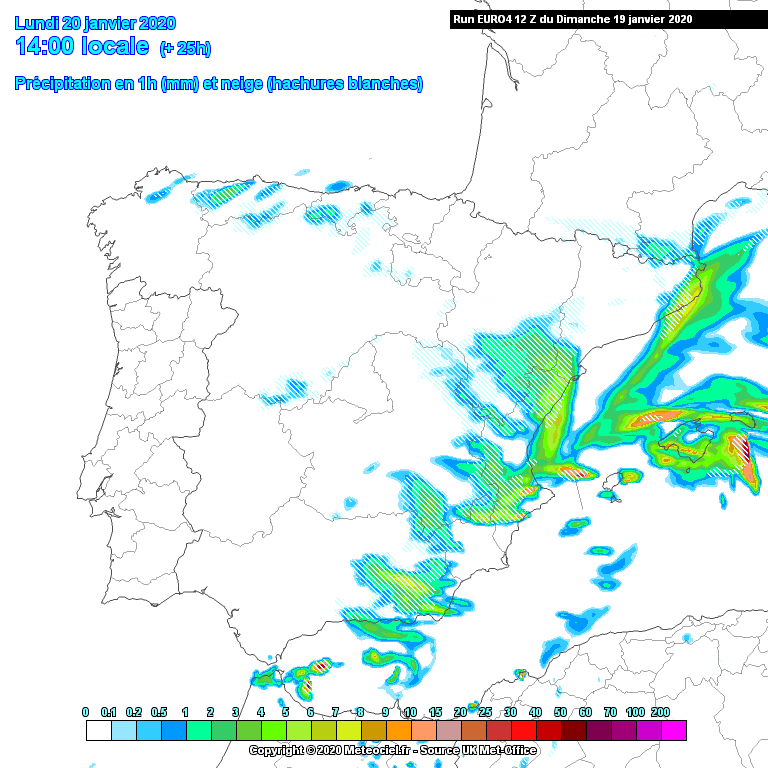 MeteoAdM's tweet photo. ... tret del model #Euro4 que va força sol reflectint que hi pot haver ❄️ ben avall i durant vàries hores. Veurem! #Batec @epicjoan1 @FoscaClara #20gener20 https://t.co/GCAC4LMyes