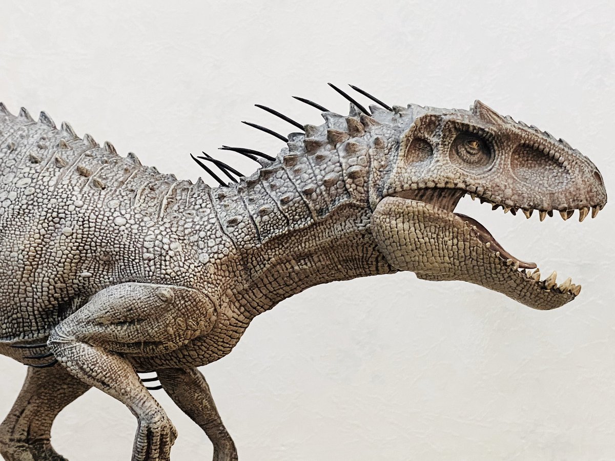 やっぱり首の棘があるとイイね プラ棒の太さもφ1ミリでちょうど良かっ