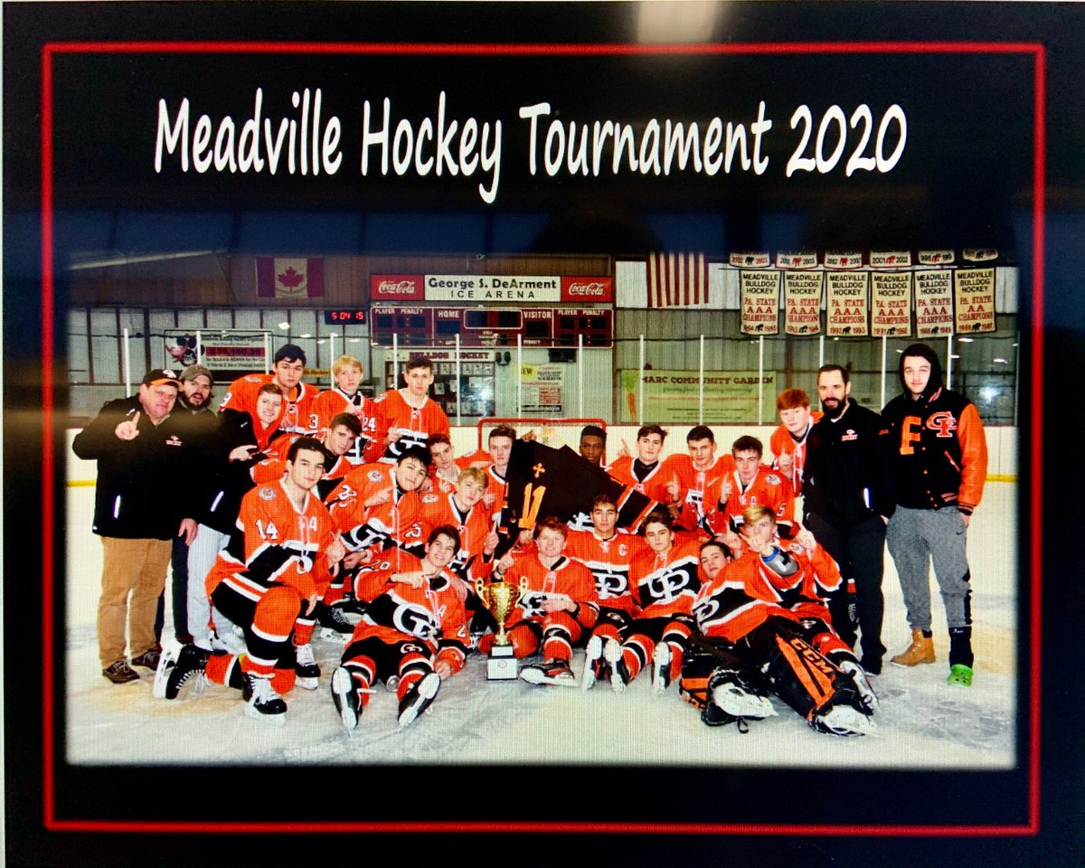 Prep wins the Meadville hockey tournament, defeating St. Ed’s in the championship. The Ramblers had four players named to All-Tournament Team: 
Jake Kruszewski, Evan Sala, Jordan Adams and Seth Faulkner.