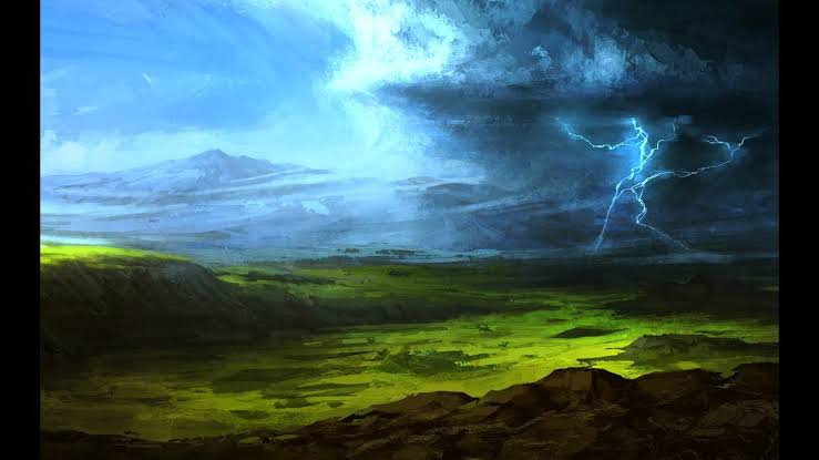 wheel_of_quotes's tweet photo. "Thulin was right. The crops... the skies... the food going bad without warning. Even before he’d spoken to Thulin, Renald had known. Deep within, he’d known. 

This storm would not pass overhead then vanish. It had to be confronted." #TwitterOfTime

🖌️Ryan Paints https://t.co/bIyCoiNTkw