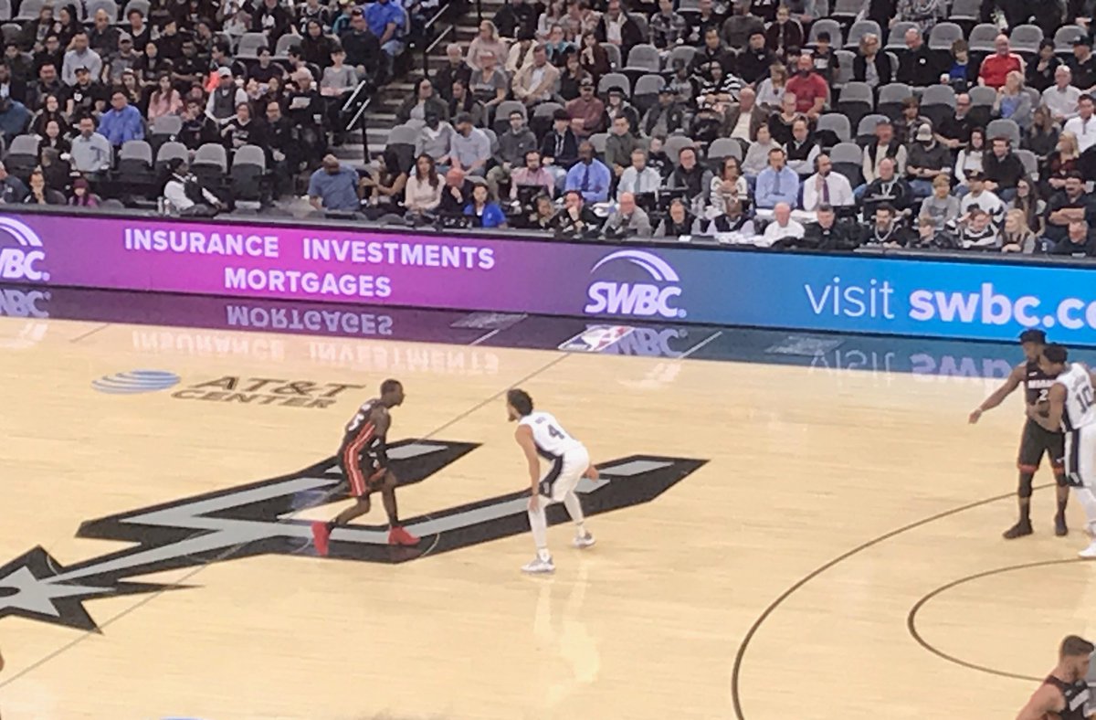 BallFever_CO_Tr's tweet photo. That man @Dwhite921 11pts, 4rebs, 6assists major part of big Spurs win over Heat and our first time getting to see him live! Picked a good one! Kid will be a @chsaa "Legend"
#Salute @RamblinWreck34 @nbncoach
S/O @Patty_Mills for the NBA's 1st ever #IndigenousNight #GoSpursGo https://t.co/DngTeZkdmq