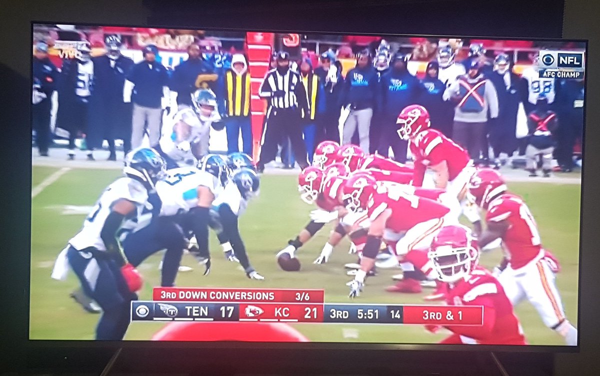 Edgolas's tweet photo. Los Jefes de KC despertando a los Titanes de Tennessee de su lindo sueño. https://t.co/o0jZ8WTGK3