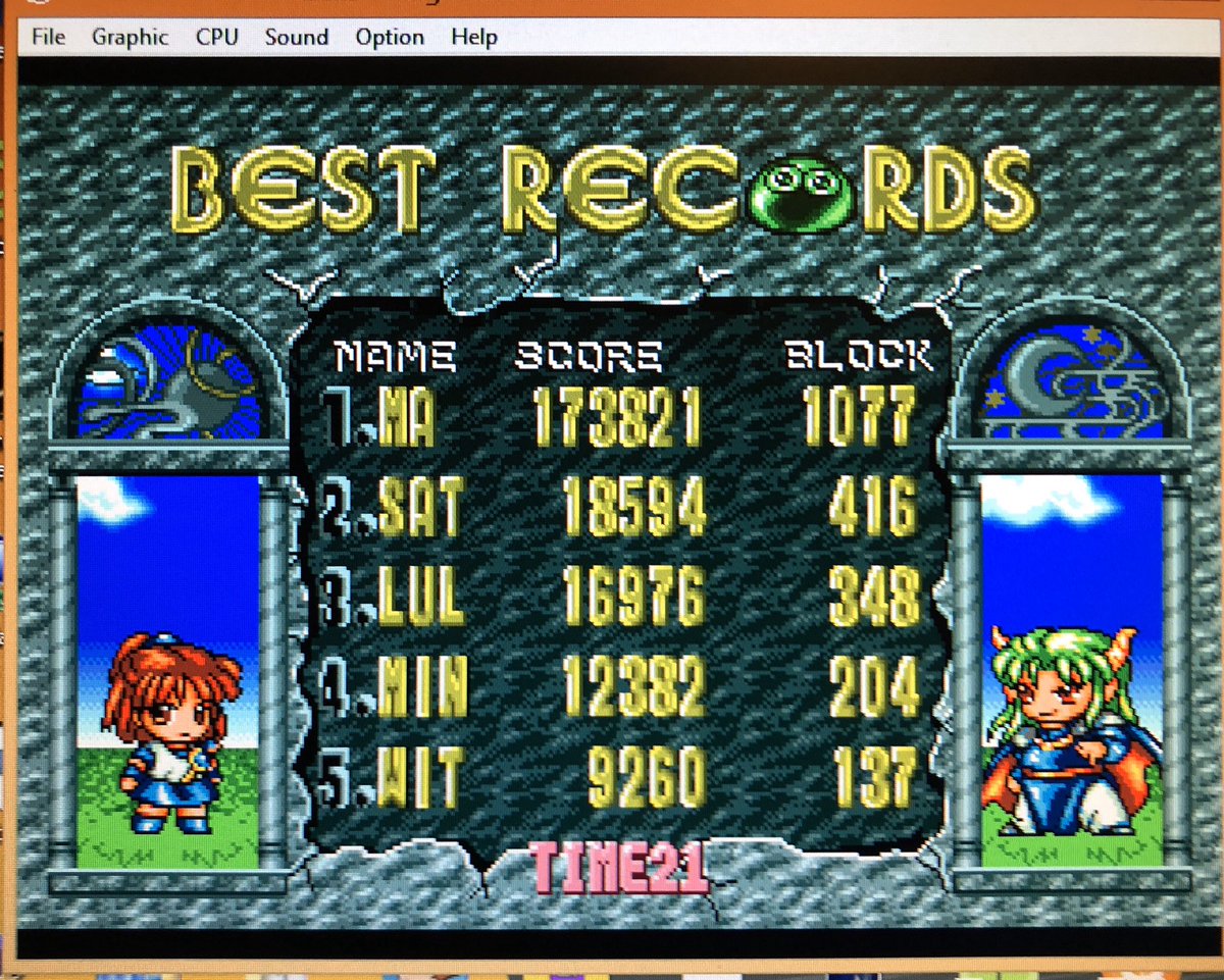 Mac84tv's tweet photo. I was just trying for the high score and ended up completing the game... whew! 🤓Fun times! #GenesisWeekend https://t.co/3sUUinksvj