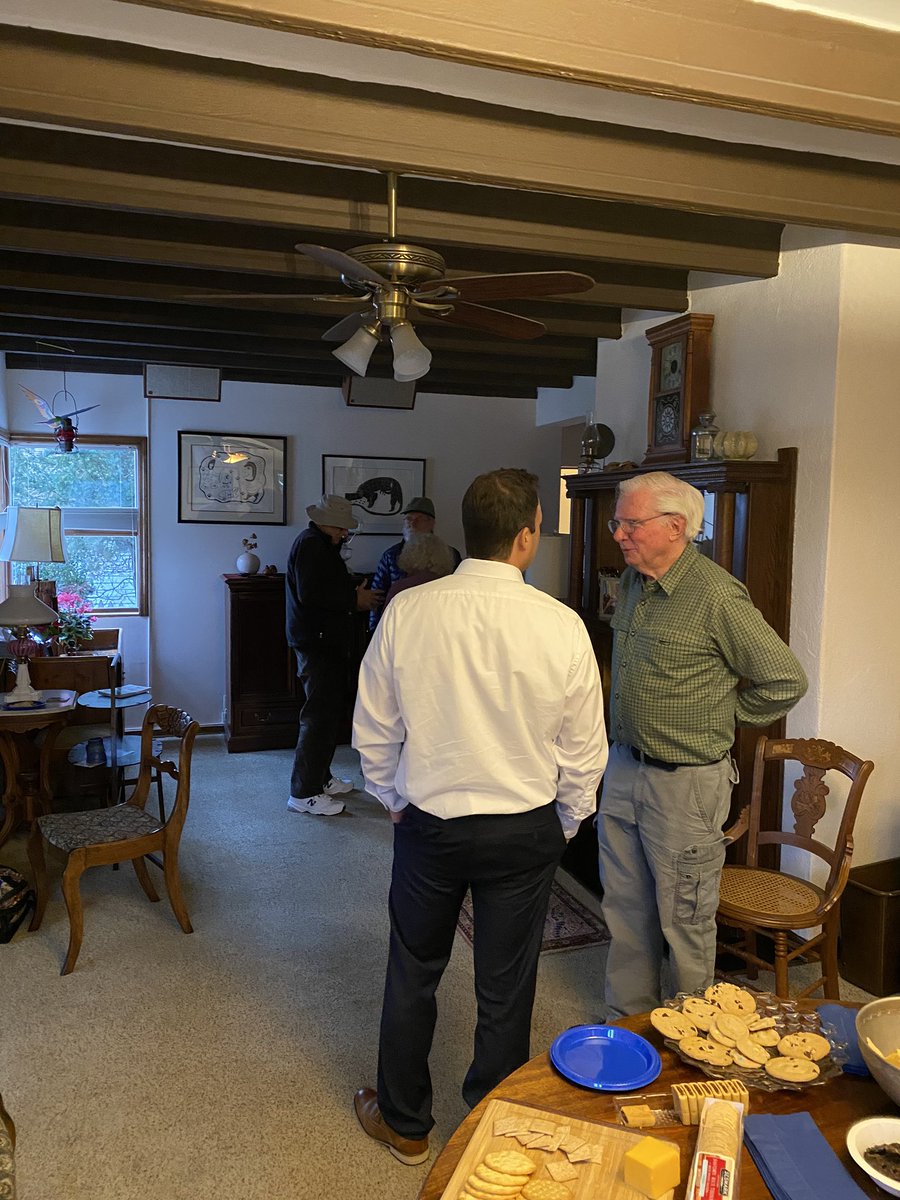 AdkinsForOhio's tweet photo. Great discussions with your friends and neighbors are an excellent way to stay warm on this cold Sunday. SD16 is fired up and ready for change! #AdkinsForOhio #PeopleOverProfit https://t.co/46APESwUAR