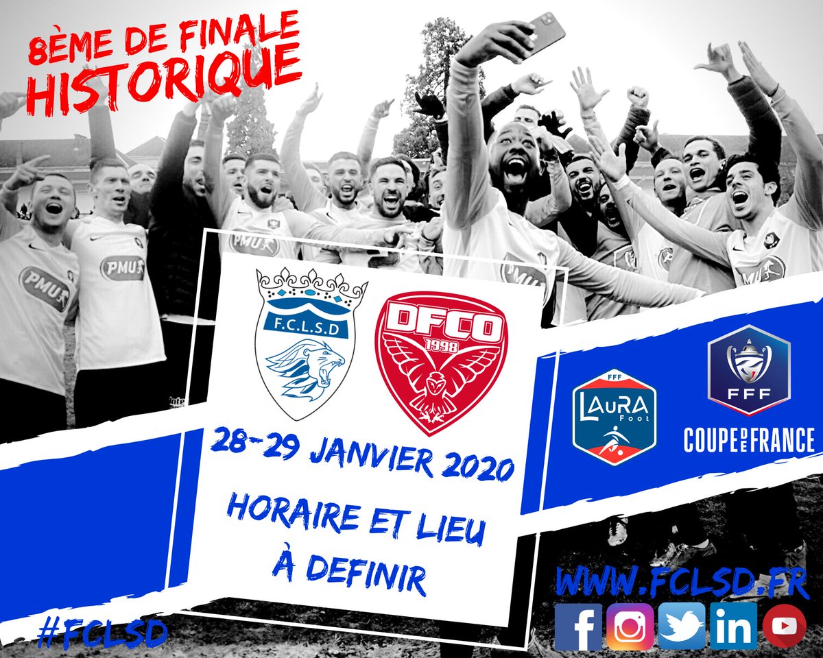 ⚽️⚪️🔵🏆 Coupe de France 🇫🇷🔵⚪️⚽️

Ça sera le <a href="/DFCO_Officiel/">Dijon FCO</a> pour notre 8eme de finale HISTORIQUE !!! <a href="/coupedefrance/">Хамидов Мехродж</a> #petitpoucetpmu #petitpoucet