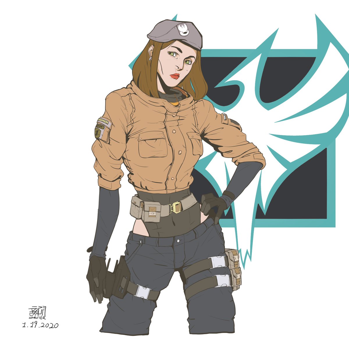 wizarpipe's tweet photo. Zofia should be a supermodel😌😌😌 #R6S #RainbowSixSiege https://t.co/vc7wLFbMNj