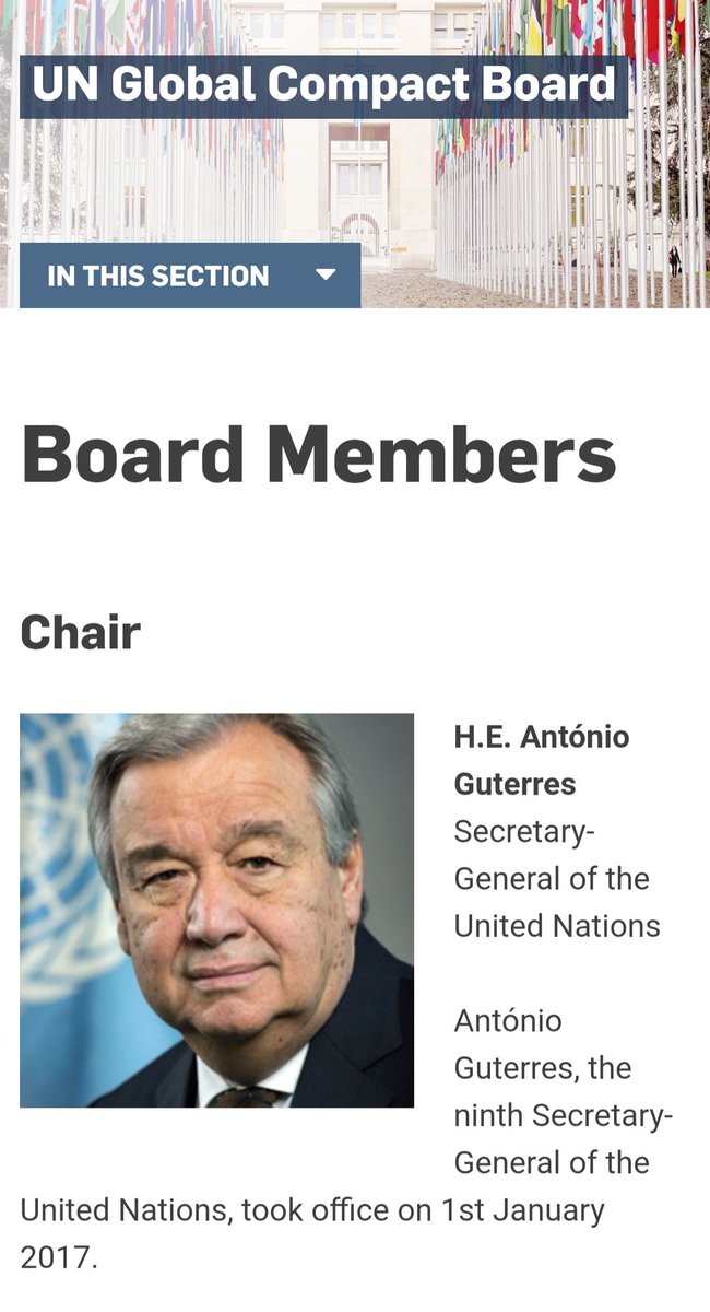 10) All of this is heavily supported and promoted by UN Secretary General, António Guterres.