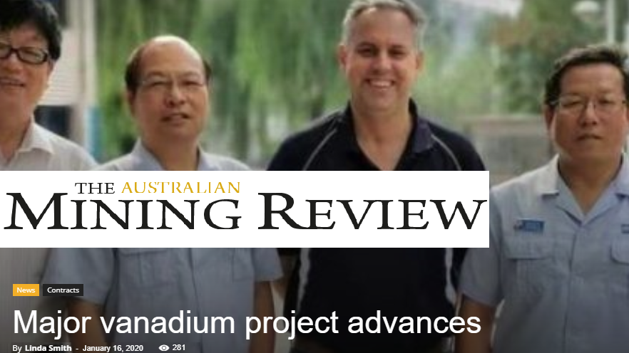 PerthMediaAus's tweet photo. @AUMiningReview says Chinese #HBIS is a ‘valuable partner for AVL’ with signed LoI adding weight to both its @VSUNEnergy vanadium redox flow battery and #AustralianVanadiumProject development efforts. @AusVanadium $AVL #PerthMedia
https://t.co/QAAp6UDRWo https://t.co/0kn1CfknsC