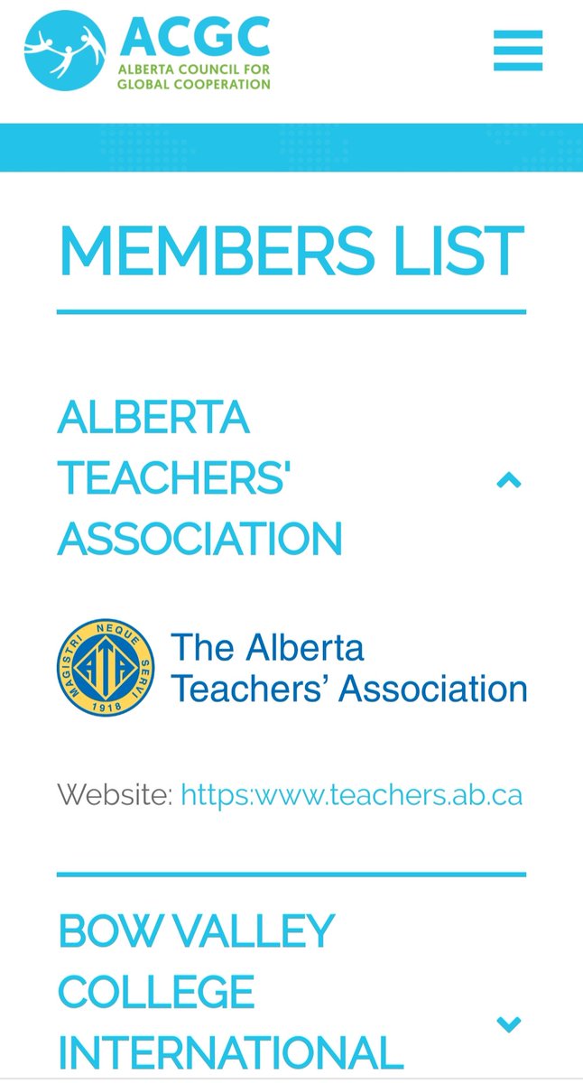 4) Let's take a look at just a few of its members. They essentially include every public school in the Province.