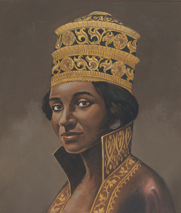 #Makeda - The Queen of Sheba, Ethiopia. Makeda was known to be a queen of incredible strength, after surviving a battle with the serpent king Awre. #africanhistory is #americanhistory #empressrules #equity #diversity #inclusion