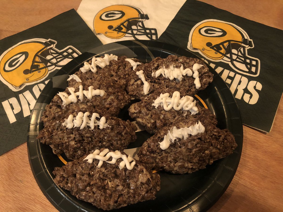 .<a href="/TheRealCarlG/">Carl Gerbschmidt</a> 
We’ve got some coco Krispy footballs for the big game today!
All thanks to your segment last week. 

Cheers to the MN Sports Personality of the year! #warrior