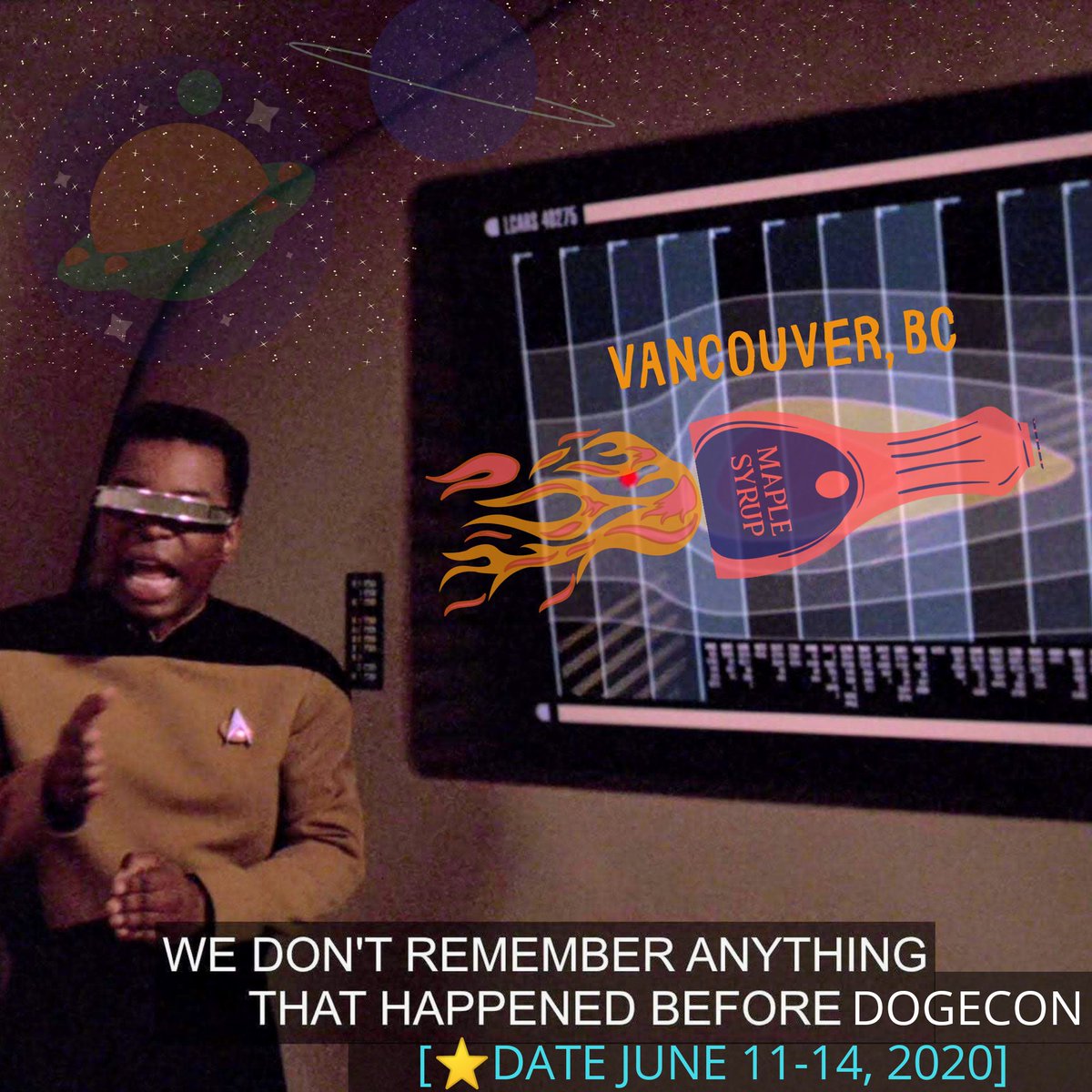 DogeconVan's tweet photo. #Dogecon2020 #IRL 🚀🚀🚀 https://t.co/B1sZ3wB1Z4