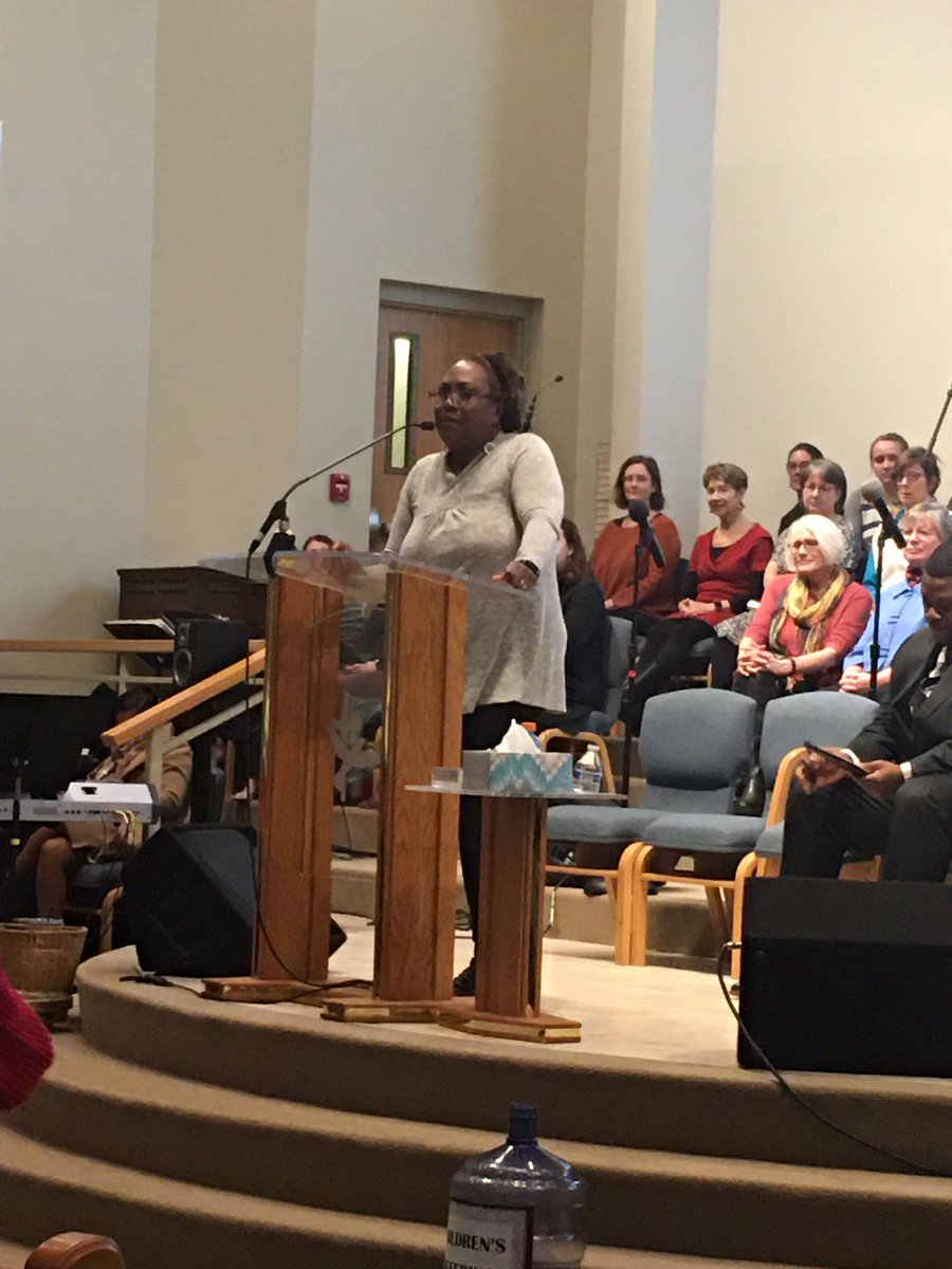 KristiJShepard's tweet photo. “Truth will continue to march on,” Pastor Marcus Allen at @MLKCoalition Ecumenical Service hosted by #MtZionBaptist  #MLKWeekend https://t.co/Fl3p9hYjeg