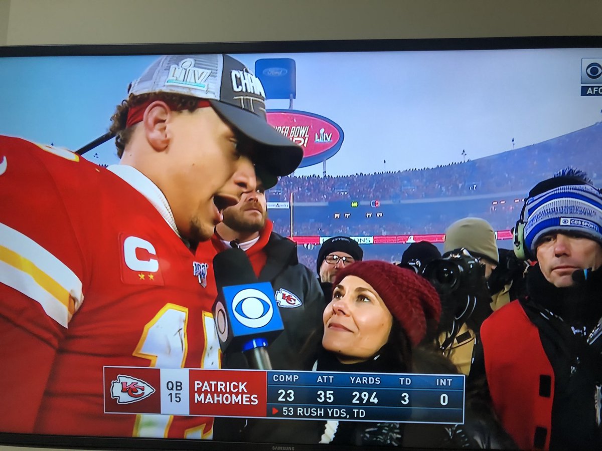 Congrats to the <a href="/PatrickMahomes/">Patrick Mahomes II</a> and the <a href="/Chiefs/">Kansas City Chiefs</a> for a great victory. He is the real deal. Next stop #SuperBowlLIV
