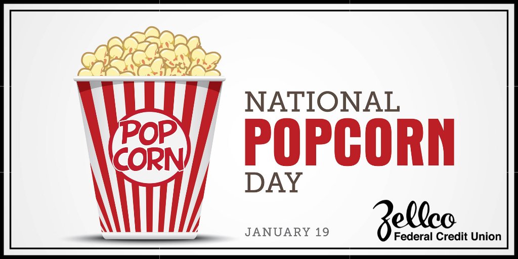 ZellcoFCU's tweet photo. Happy National Popcorn Day! What is your favorite kind? Movie theater, kettle, caramel, cheddar? Let us know in the comments below!
#Happy #Snack #NationalPopcornDay #Favorite #Comment #ZellcoFCU #BogalusaLouisiana #Bogalusa #Louisiana #ThatLACommunity #CreditUnion #TheCUWay https://t.co/8V7PJPxupD