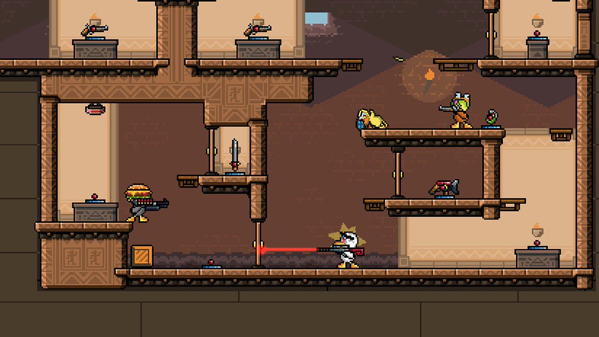 PlayStation's tweet photo. Duck, duck, boom 💥

Duck Game is served at PS Store for $5.19: https://t.co/wMLyVUHd96 https://t.co/aoPO6YQtwa