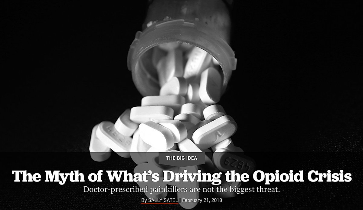 Satel Is A Psychiatrist At A Washington Methadone Clinic, Lecturer At The Yale University School Of Medicine And Resident Scholar At The American Enterprise Institute.Politico, By Sally Satel M.D., February 21, 2018The American Enterprise Institute? https://www.politico.com/magazine/story/2018/02/21/the-myth-of-the-roots-of-the-opioid-crisis-217034