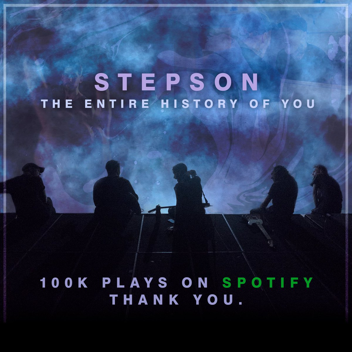 stepsonpunk's tweet image. 100,000 streams and counting for our latest single ‘The Entire History of You’ 🖤 #stepsonpunk #sharptonerecords