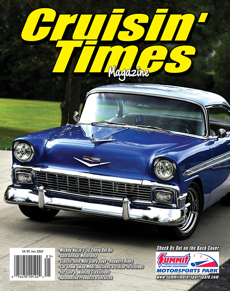 CruisinTimesMag's tweet photo. January Issue now available! On the Cover - Mickey Nuzzo’s ‘56 Chevy Bel Air - Read anytime at https://t.co/ypQp4aWwvo 👍 https://t.co/GbND6MXk2D