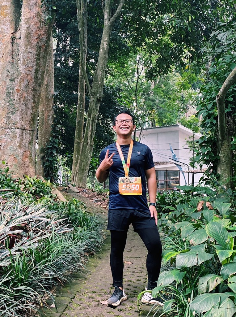 sofwanhakim's tweet photo. Completed my first trail running at #tahuratrailrunning2020 ! It was so fun and refreshing! Will do more trail run this year! https://t.co/q3Xie5zkai