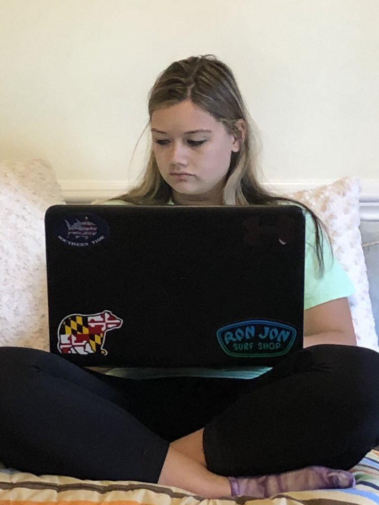 k9kayaks's tweet photo. #CousinMorgan #GodDaughter @M_clementson doing homework 💻 will be getting her #TeachingDegree 🍎 May 2020 from #LimestoneCollege #determined #goals #HeartOfGold https://t.co/pTejZIYqHv