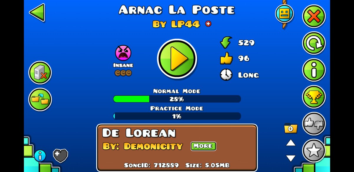 Dear and awesome <a href="/RobTopGames/">RobTop Games</a> , i love you. You are very sexy and unique.
Please rate Arnac La Poste,
I love you <3