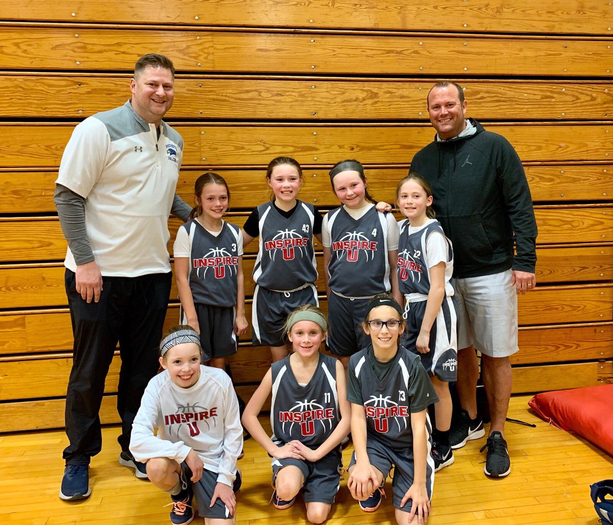 Girls’ 4th grade team opens up their MXP winter league with a win today! #Inspired #LadyBallers