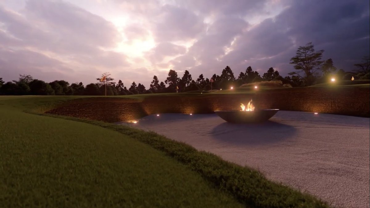 lipouts's tweet image. I just saw @harriskalinka’s rendering of @Pizagolfdesign’s “golf lounge” concept at a private residence in Mexico City. I think most golfers could get behind this...