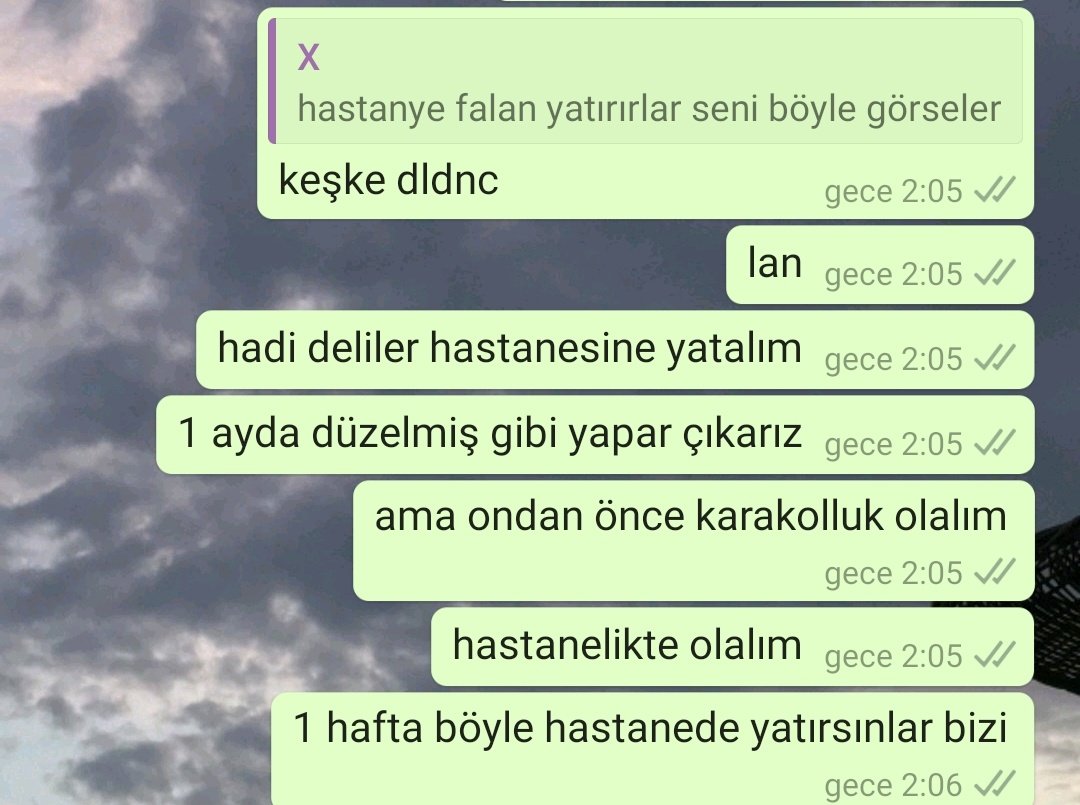 diyaloğun bu kısmının kime ait olduğu bariz bence...