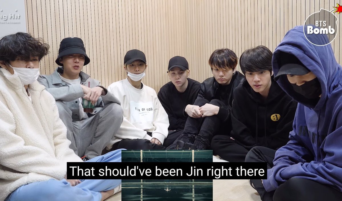 •*.•.*• Day19 - 200119•*.•.*• BTS released a video of their reactions to the black swan dance MV, crazy that they only saw it for the first time 2hrs before we did! Everyone agreed Jimin should dance shirtless and Seokjin was the centre swan. Bring on their actual choreo!