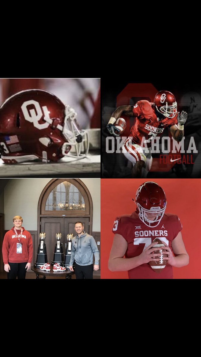 Very blessed and humbled to have received an offer from THE Oklahoma University! Big thank you to <a href="/LincolnRiley/">Lincoln Riley</a> <a href="/OU_CoachB/">Bill Bedenbaugh</a> @BrandonDrumm247 <a href="/Josh_Scoop/">Josh McCuistion</a>