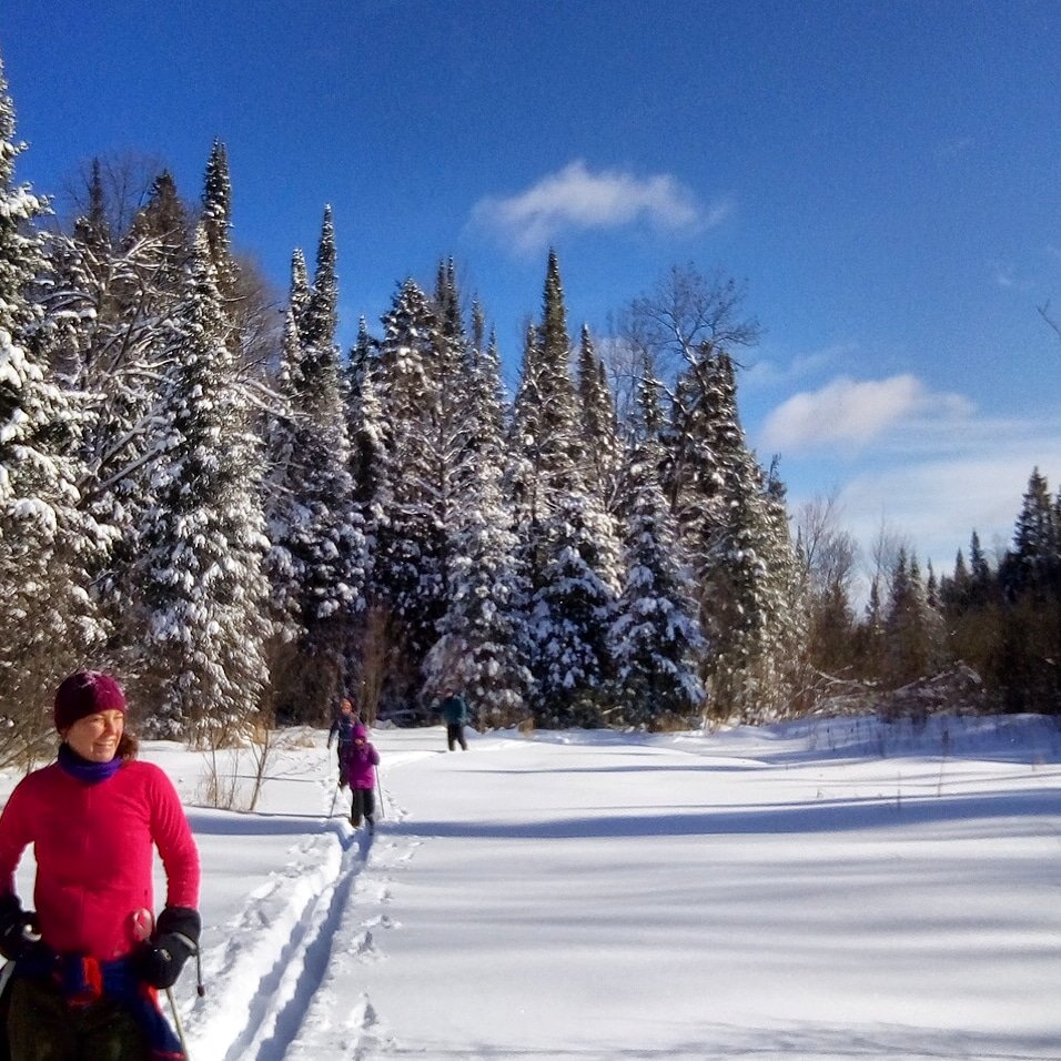 Snow where else to be.  Today, enjoyed breaking trail with some younger adventurers.

#goplayoutside