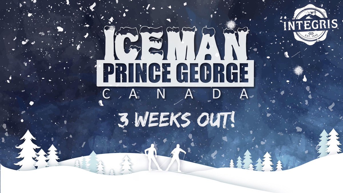 PGIceman2017's tweet photo. The #pgiceman is only 3 WEEKS AWAY!! And it’s finally warm enough to go outside!! We’re getting super #excited 
.
#yxs #cityofpg #winter #ilovepg #takeonpg #explorepg #explorebc #northernbc https://t.co/Kw92eq1aO7
