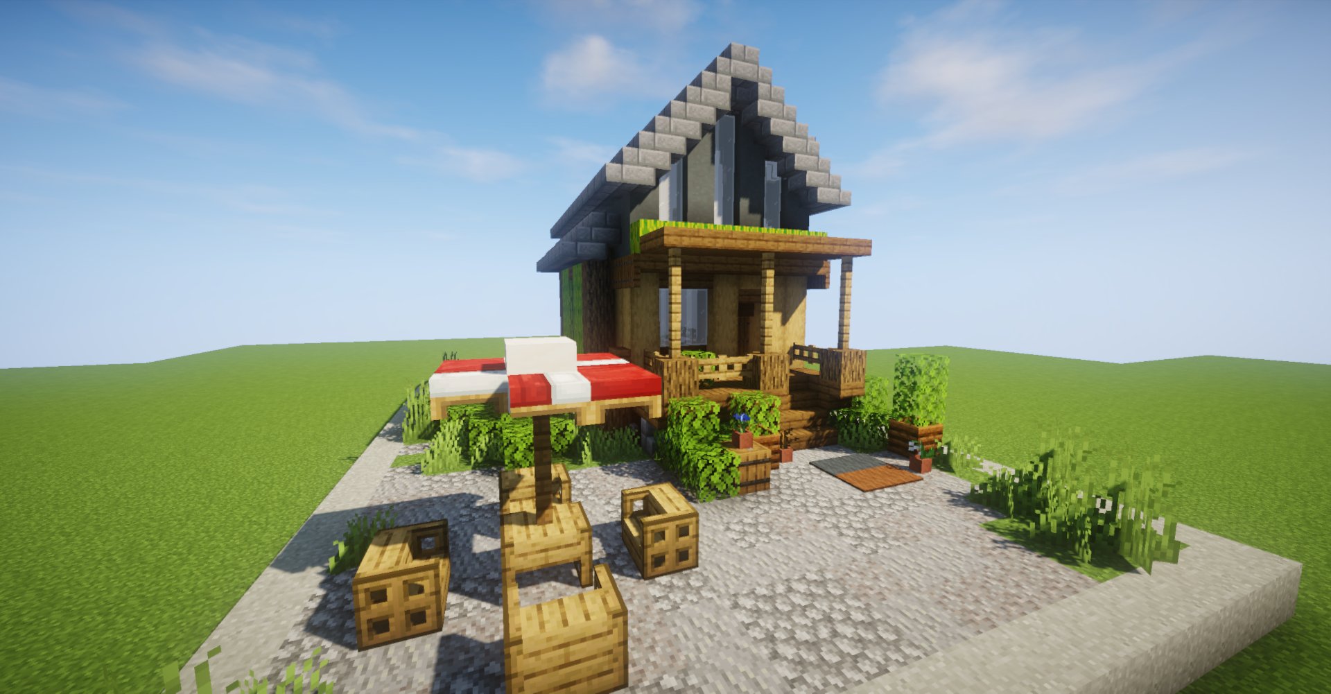 Zim Day 19 Of Minecraft Abuildaday Challenge Day 5 Of My Unconventional Blocks Week I Learned That Glass Panes Don T Connect To Melon Blocks Today Enjoy This Tiny House T Co Yxhxddqh1y