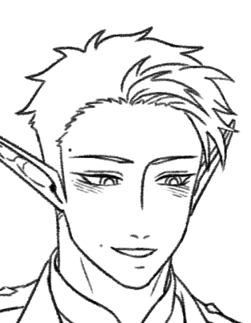 ..... I'm that person who draws ossans by adding lines to an ikemen's face skfnkajf