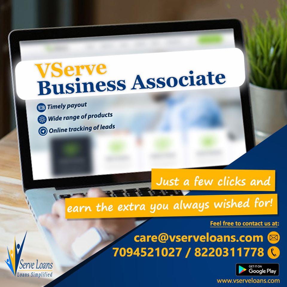 VServe loans looking for #BusinessAssociate to take our various loan products/services to your clients. Business people who are interested to be partnered with us for this initiative,please comment"Interested"in the box.#businesspartners #franchiseopportunities #loans #bankloans