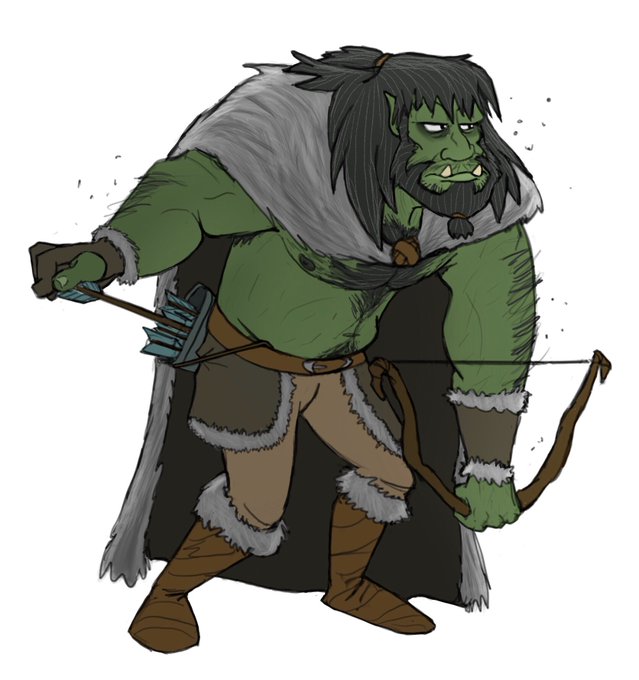 17. #orc. #dnd. #dungeonsanddragons. 